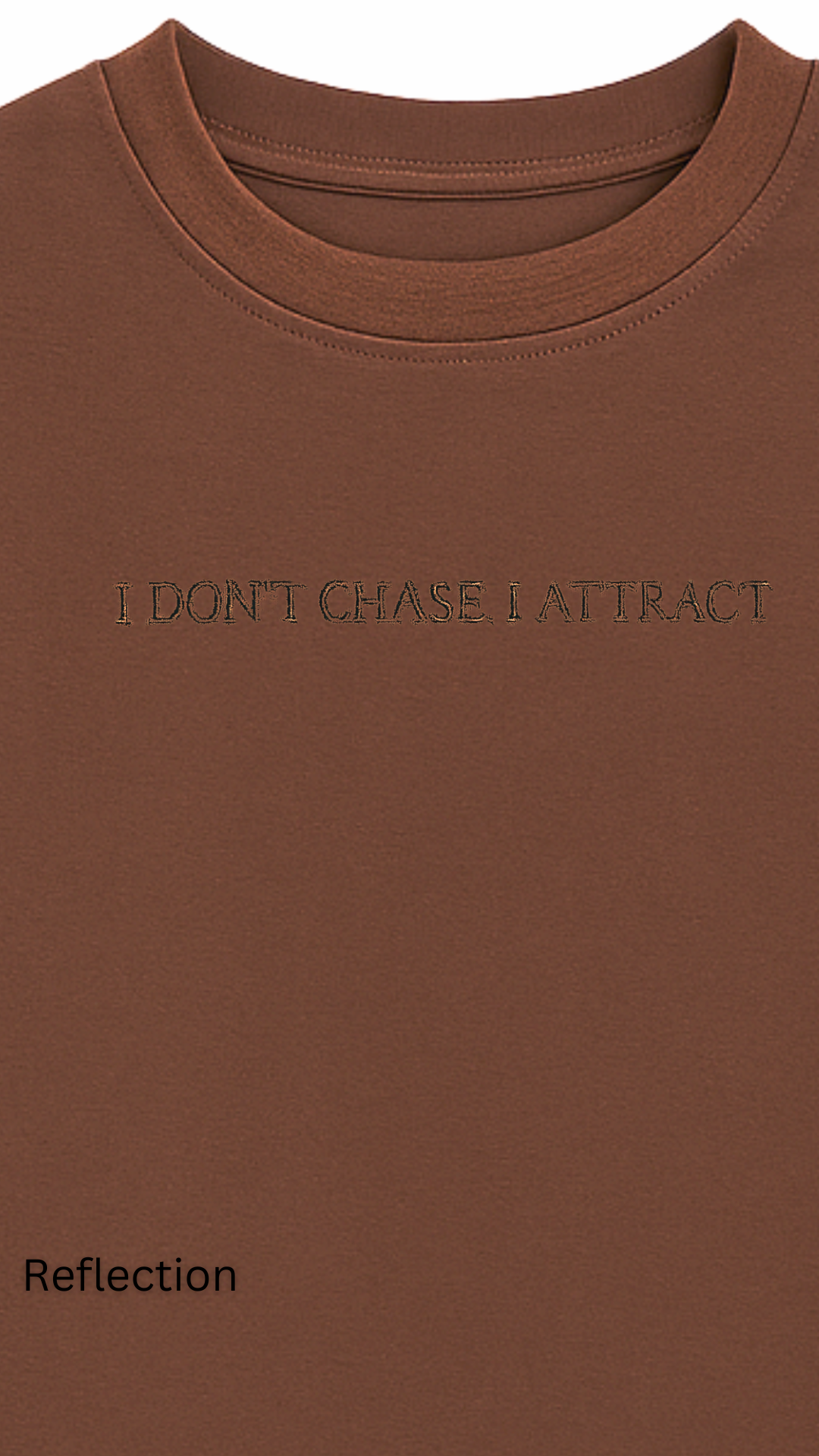 I Attract Long Sleeve Top- Mocha (PRE-ORDER)
