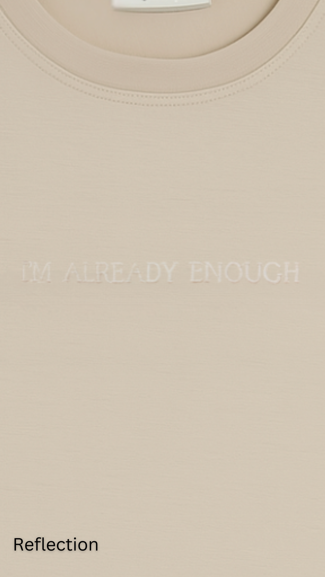 I'm Enough Top- Neutral (PRE-ORDER)
