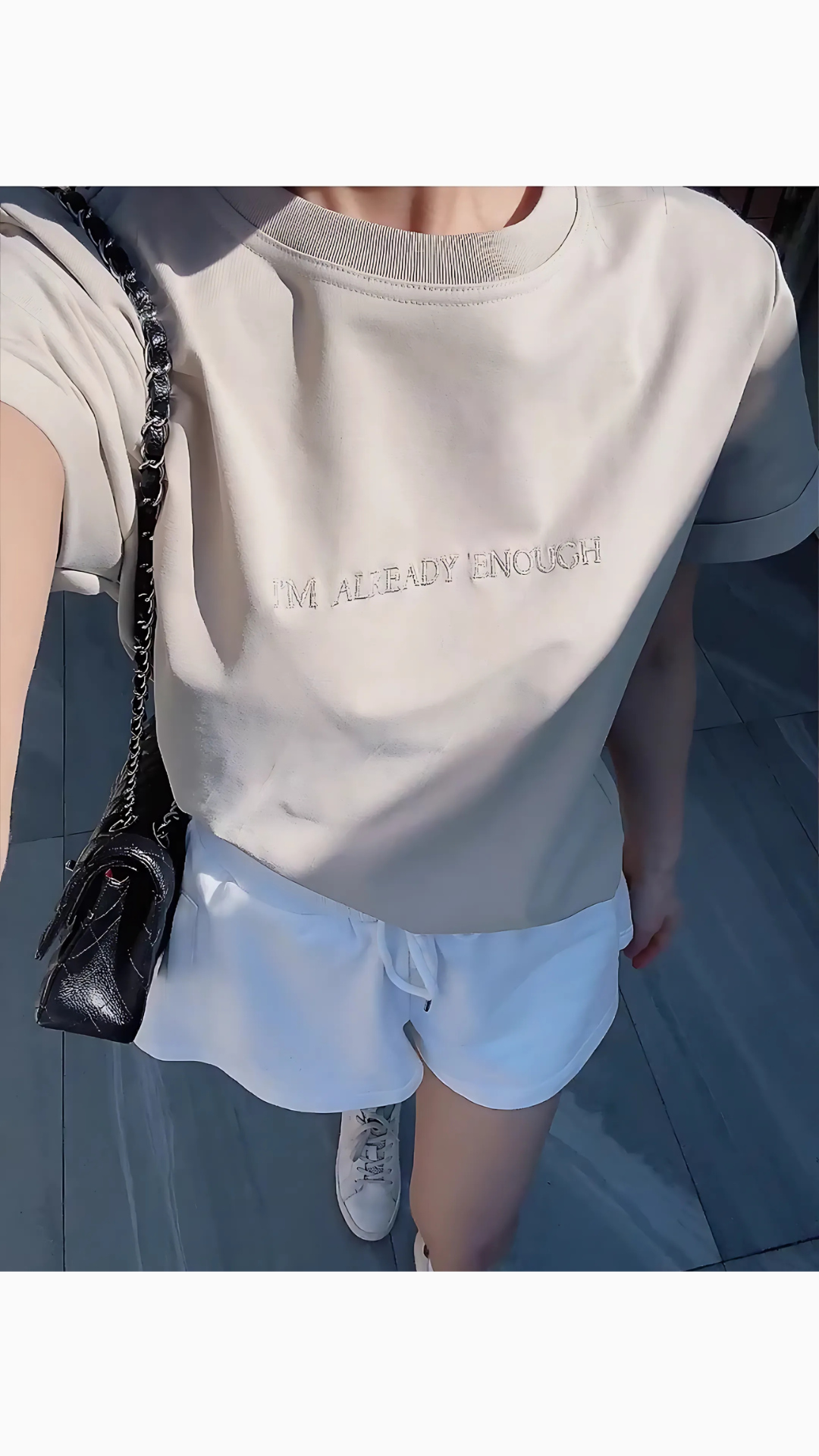 I'm Enough Top- Neutral (PRE-ORDER)