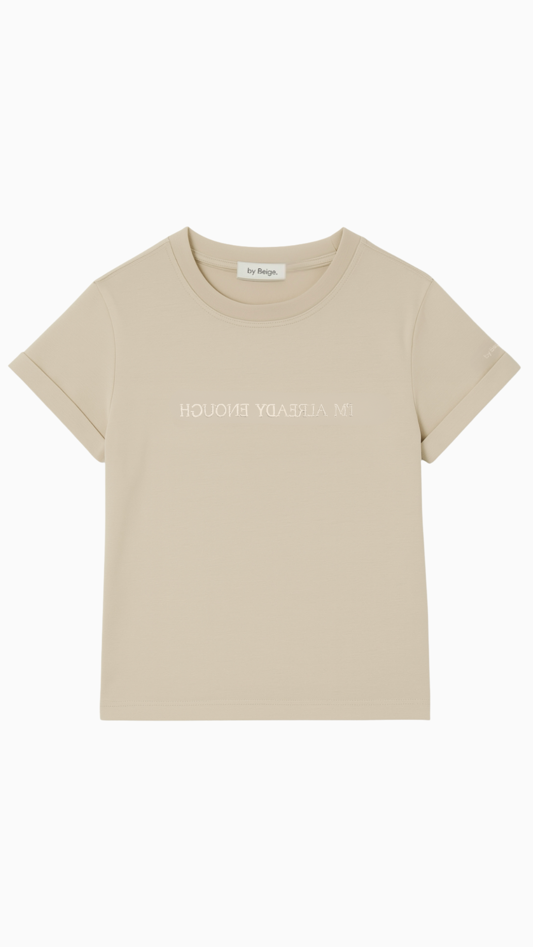 I'm Enough Top- Neutral (PRE-ORDER)