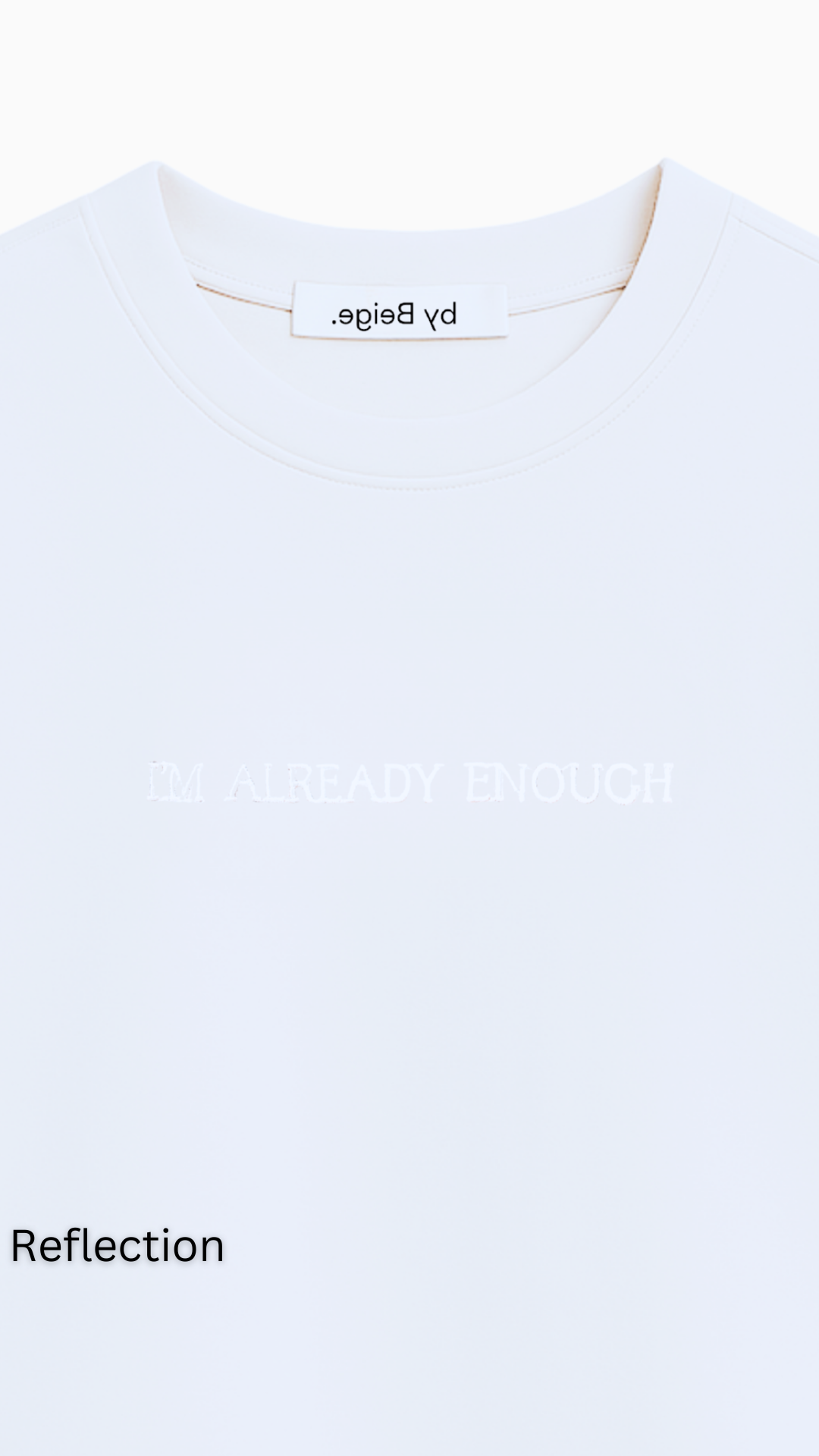 I'm Enough Top- Off White (PRE-ORDER)
